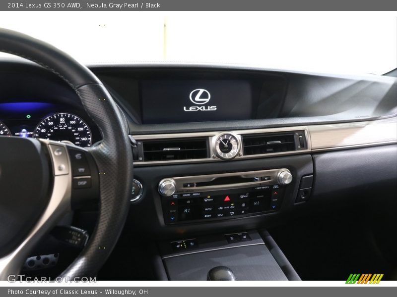 Nebula Gray Pearl / Black 2014 Lexus GS 350 AWD