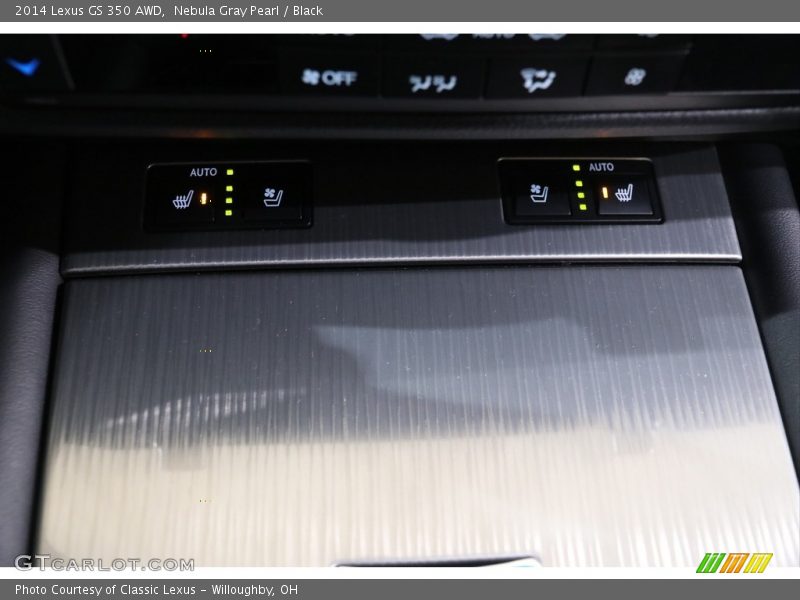 Nebula Gray Pearl / Black 2014 Lexus GS 350 AWD