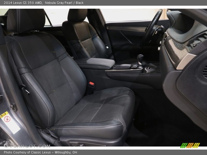 Nebula Gray Pearl / Black 2014 Lexus GS 350 AWD