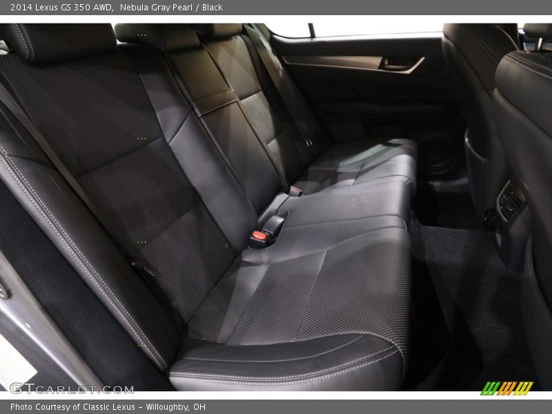 Nebula Gray Pearl / Black 2014 Lexus GS 350 AWD