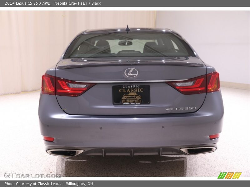 Nebula Gray Pearl / Black 2014 Lexus GS 350 AWD