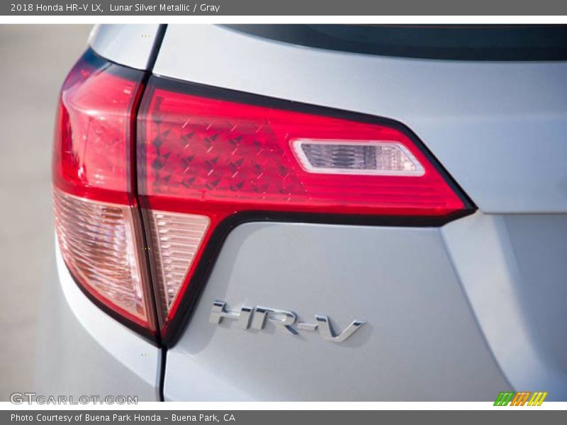 Lunar Silver Metallic / Gray 2018 Honda HR-V LX