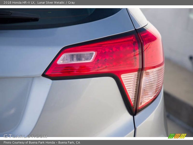 Lunar Silver Metallic / Gray 2018 Honda HR-V LX