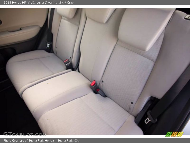 Lunar Silver Metallic / Gray 2018 Honda HR-V LX