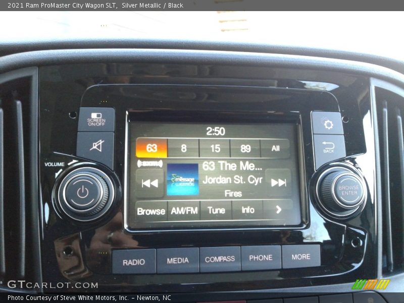 Audio System of 2021 ProMaster City Wagon SLT