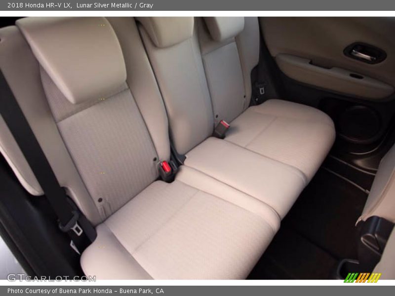 Lunar Silver Metallic / Gray 2018 Honda HR-V LX