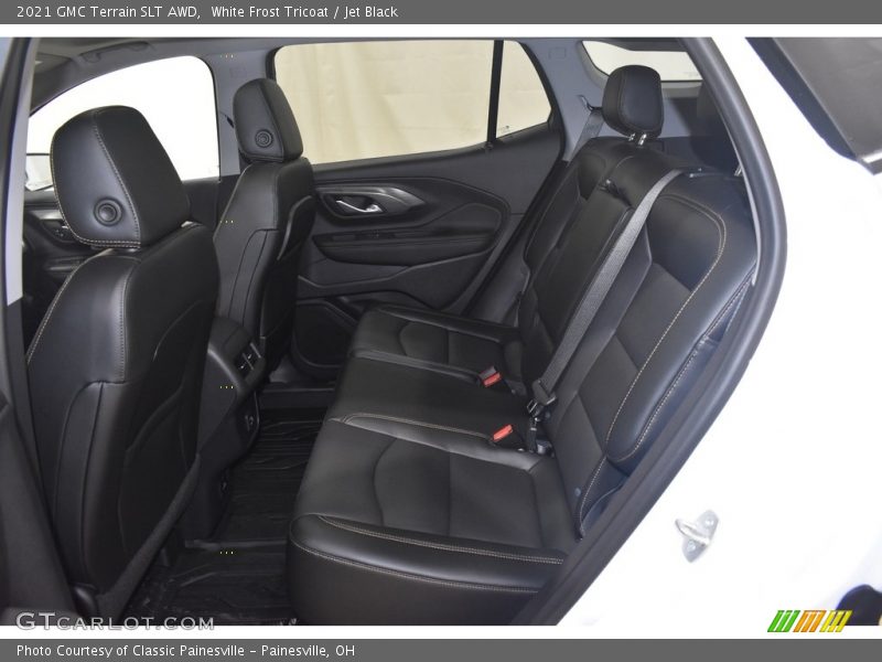 White Frost Tricoat / Jet Black 2021 GMC Terrain SLT AWD