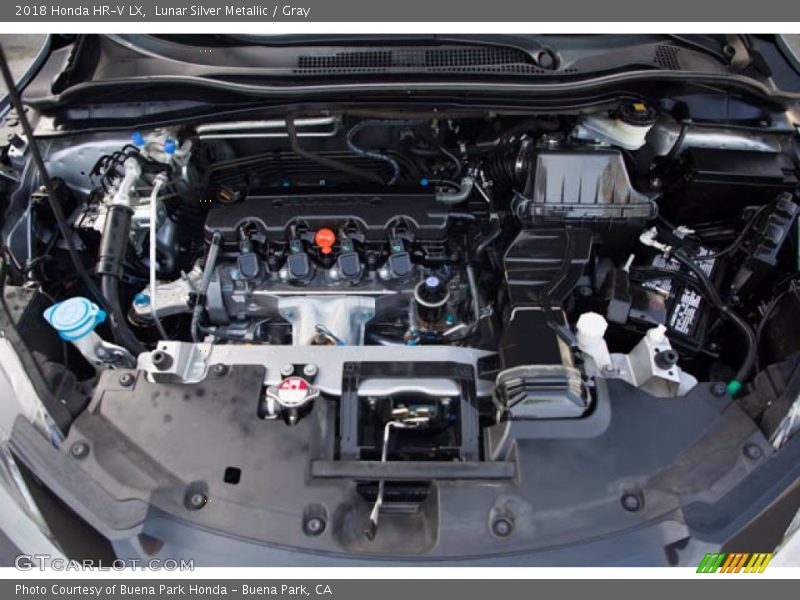 Lunar Silver Metallic / Gray 2018 Honda HR-V LX