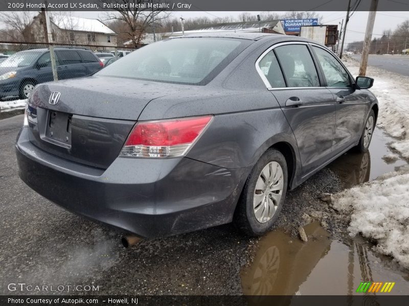 Polished Metal Metallic / Gray 2009 Honda Accord LX Sedan
