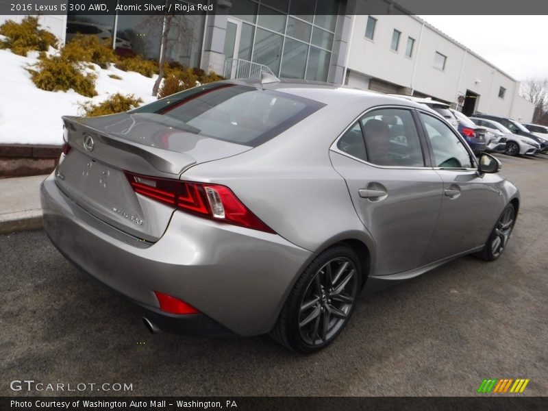 Atomic Silver / Rioja Red 2016 Lexus IS 300 AWD