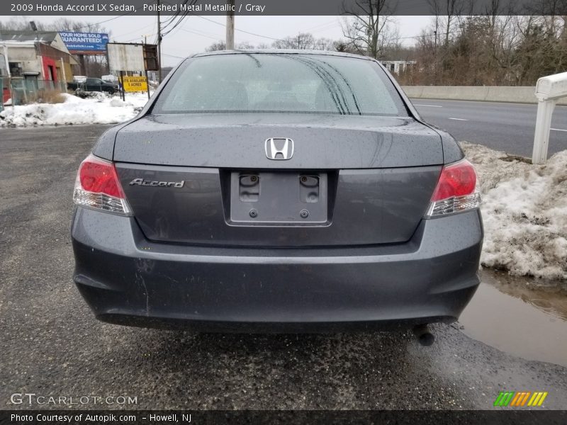 Polished Metal Metallic / Gray 2009 Honda Accord LX Sedan
