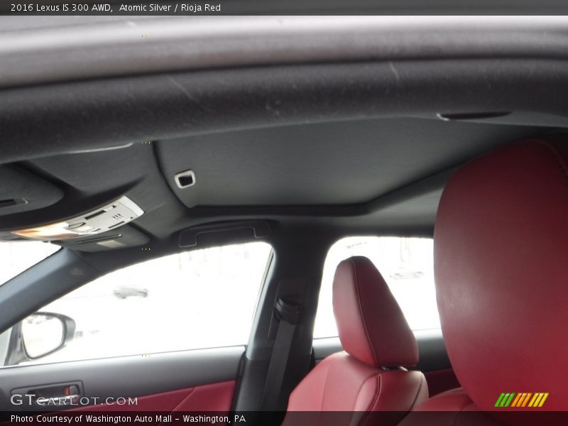 Atomic Silver / Rioja Red 2016 Lexus IS 300 AWD