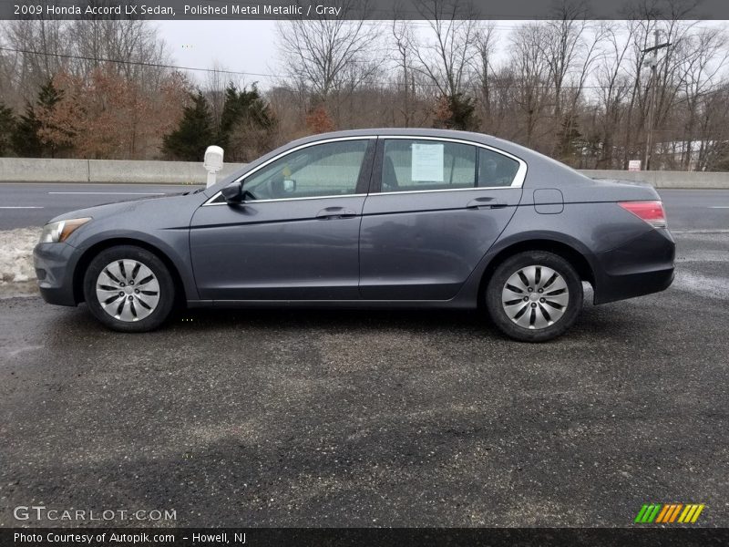 Polished Metal Metallic / Gray 2009 Honda Accord LX Sedan