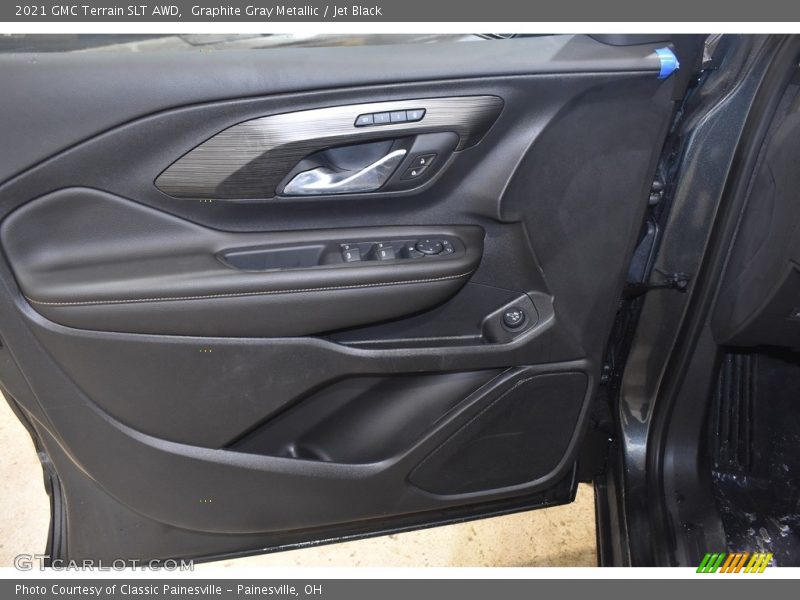 Graphite Gray Metallic / Jet Black 2021 GMC Terrain SLT AWD
