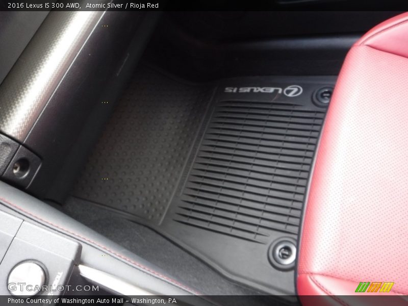 Atomic Silver / Rioja Red 2016 Lexus IS 300 AWD