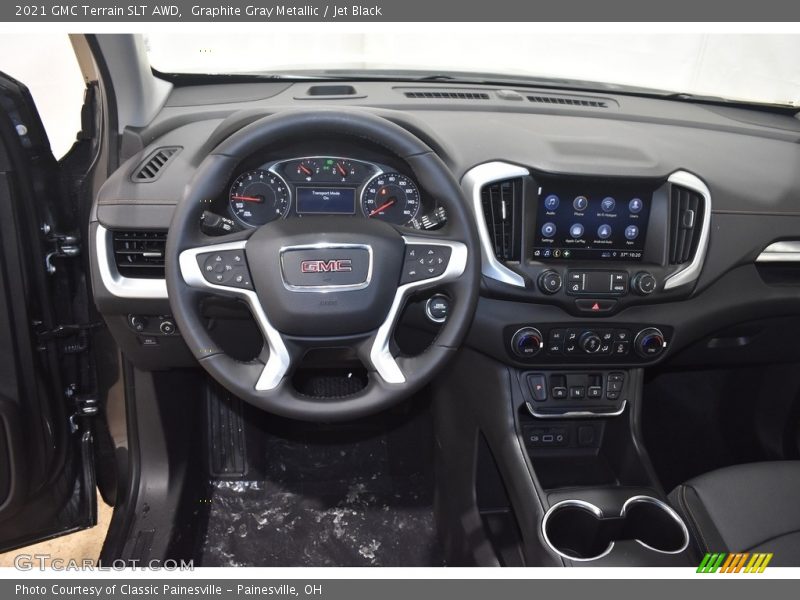 Graphite Gray Metallic / Jet Black 2021 GMC Terrain SLT AWD