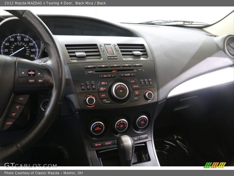 Controls of 2012 MAZDA3 s Touring 4 Door