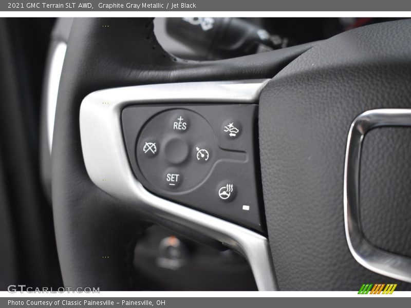 Graphite Gray Metallic / Jet Black 2021 GMC Terrain SLT AWD