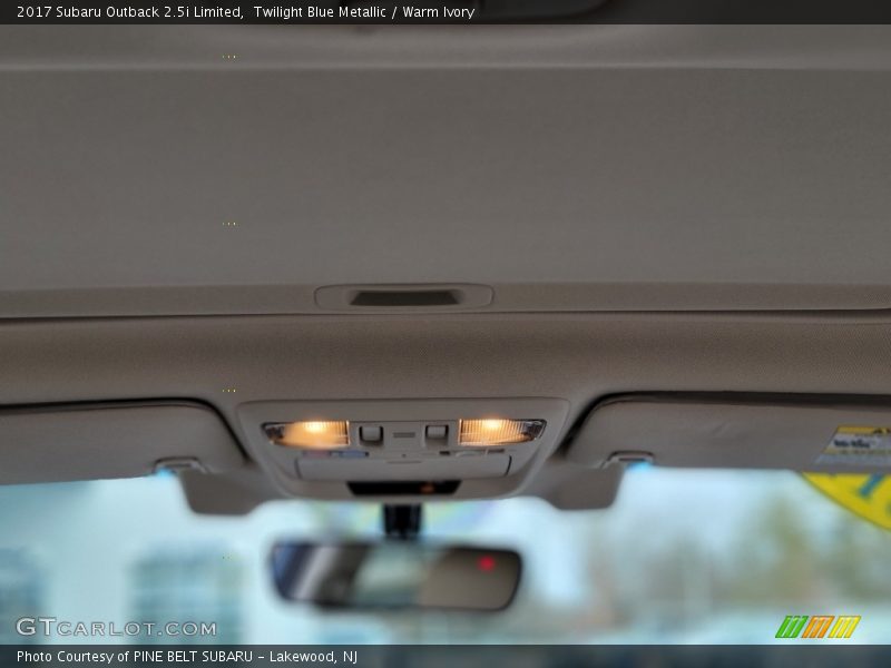 Twilight Blue Metallic / Warm Ivory 2017 Subaru Outback 2.5i Limited