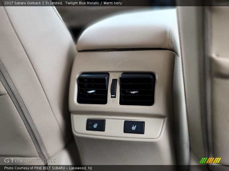 Twilight Blue Metallic / Warm Ivory 2017 Subaru Outback 2.5i Limited
