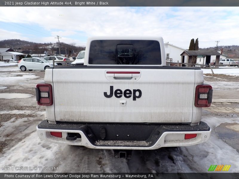 Bright White / Black 2021 Jeep Gladiator High Altitude 4x4