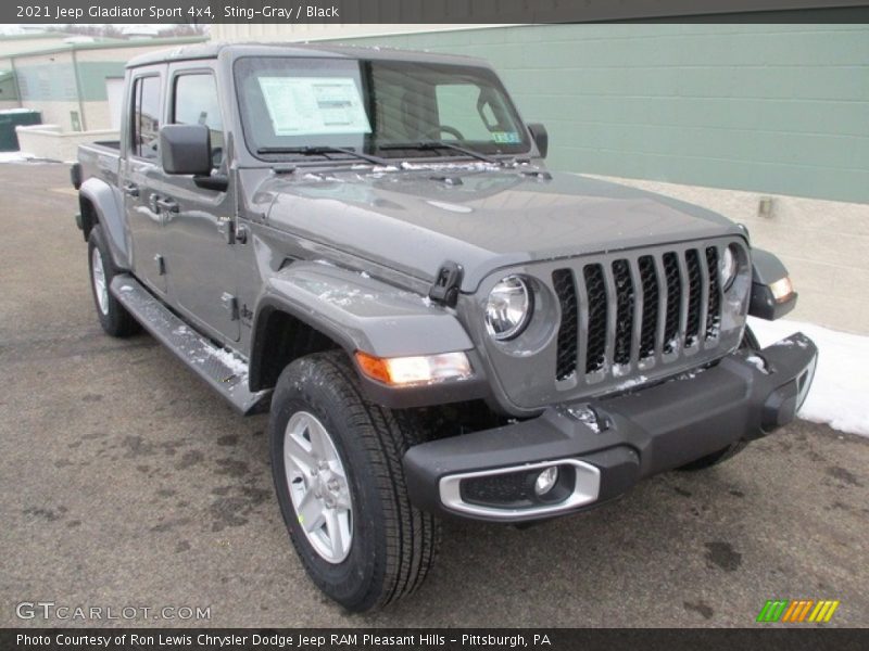 Sting-Gray / Black 2021 Jeep Gladiator Sport 4x4
