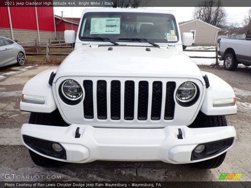 Bright White / Black 2021 Jeep Gladiator High Altitude 4x4