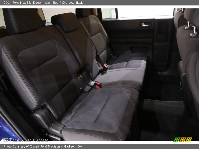 Deep Impact Blue / Charcoal Black 2014 Ford Flex SE