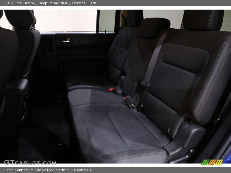 Deep Impact Blue / Charcoal Black 2014 Ford Flex SE