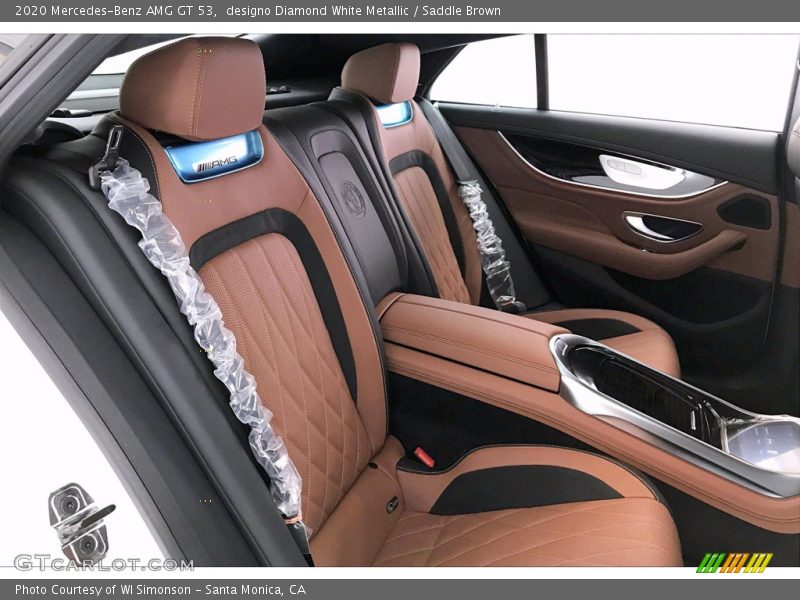 Rear Seat of 2020 AMG GT 53