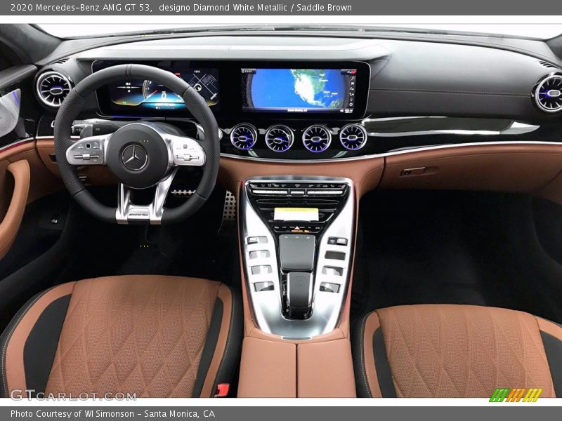 Dashboard of 2020 AMG GT 53