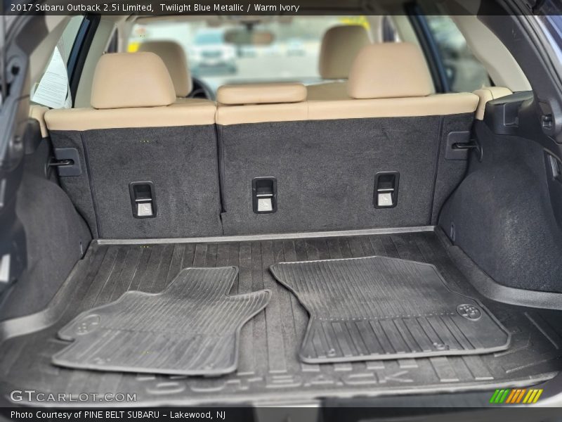 Twilight Blue Metallic / Warm Ivory 2017 Subaru Outback 2.5i Limited
