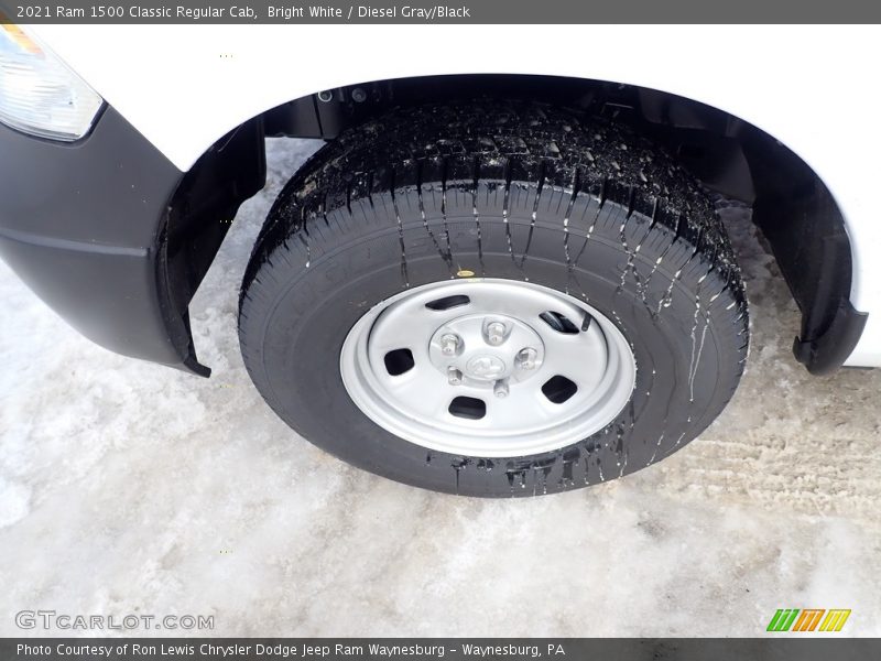 Bright White / Diesel Gray/Black 2021 Ram 1500 Classic Regular Cab