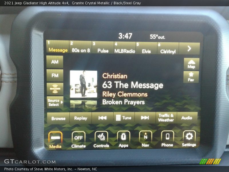 Granite Crystal Metallic / Black/Steel Gray 2021 Jeep Gladiator High Altitude 4x4