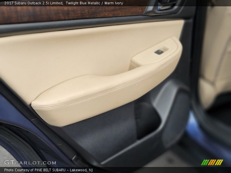 Twilight Blue Metallic / Warm Ivory 2017 Subaru Outback 2.5i Limited