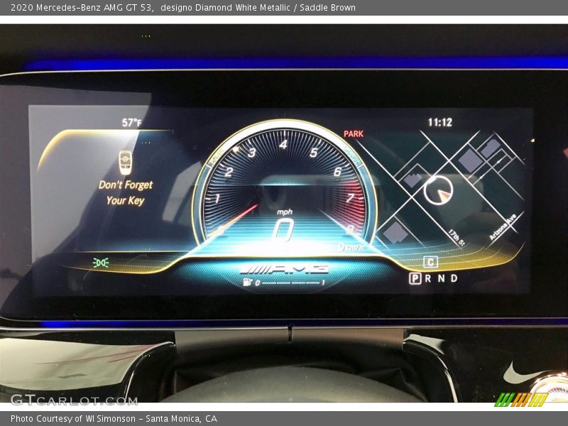  2020 AMG GT 53 53 Gauges