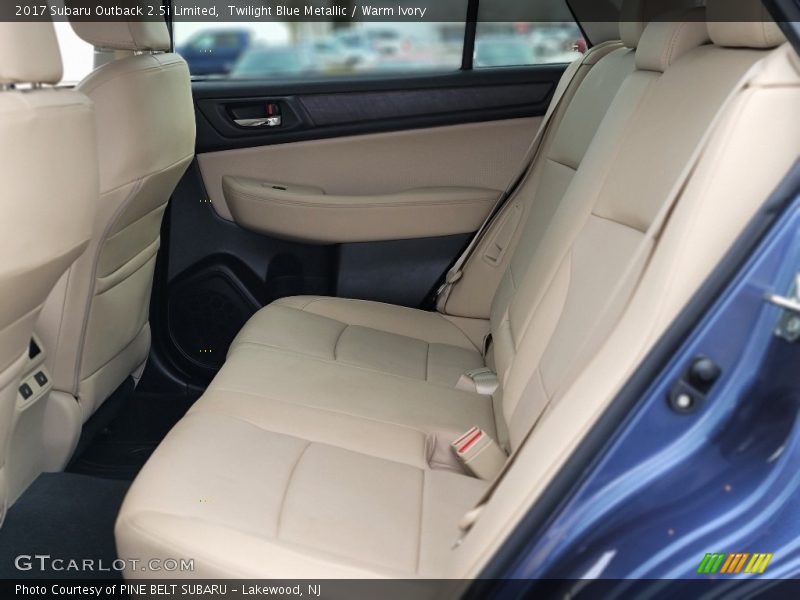 Twilight Blue Metallic / Warm Ivory 2017 Subaru Outback 2.5i Limited