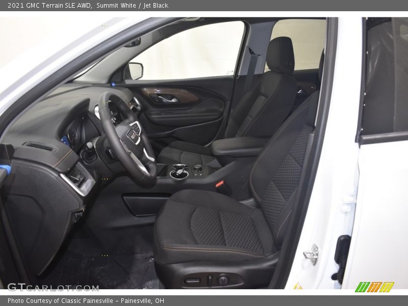Summit White / Jet Black 2021 GMC Terrain SLE AWD