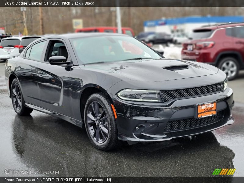 Pitch Black / Black 2020 Dodge Charger GT AWD