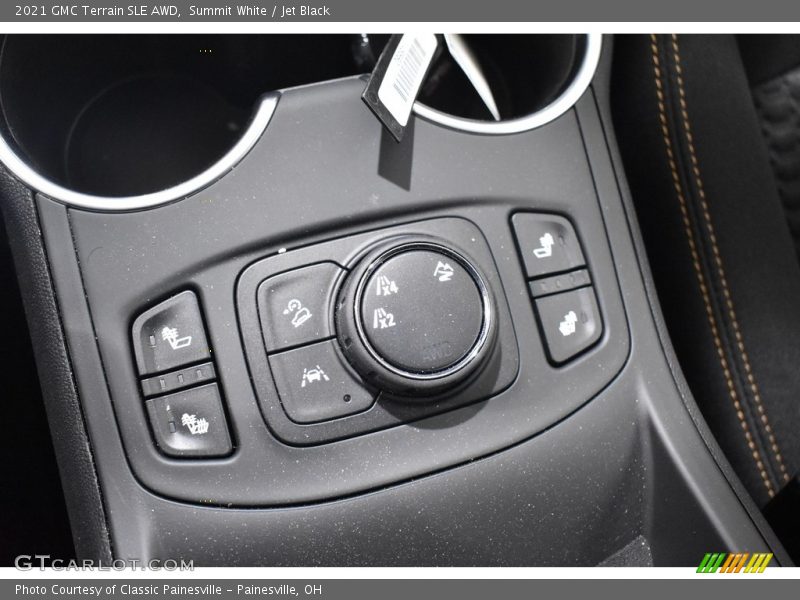 Summit White / Jet Black 2021 GMC Terrain SLE AWD