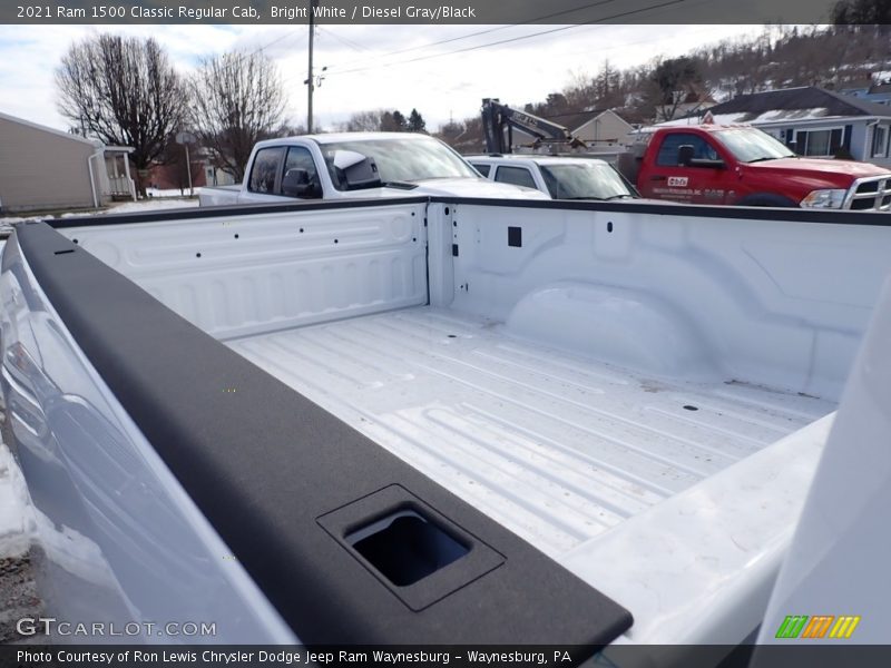 Bright White / Diesel Gray/Black 2021 Ram 1500 Classic Regular Cab