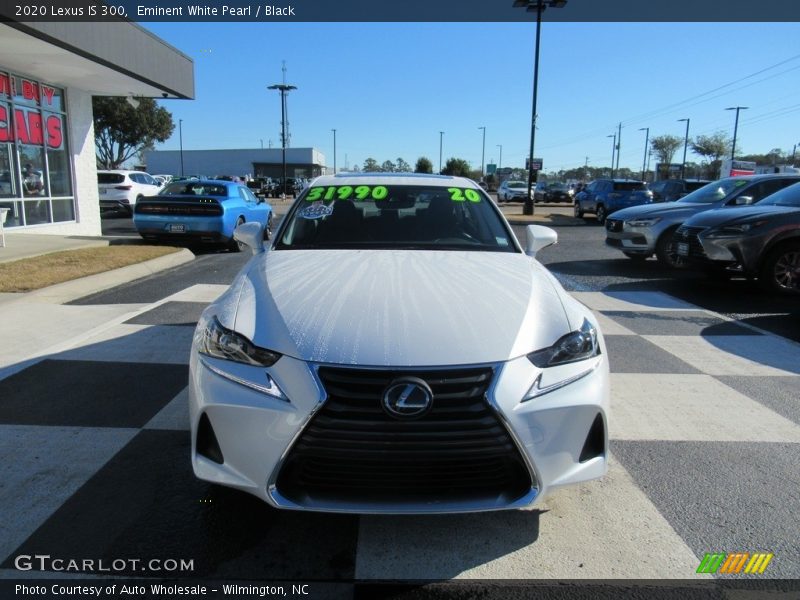 Eminent White Pearl / Black 2020 Lexus IS 300