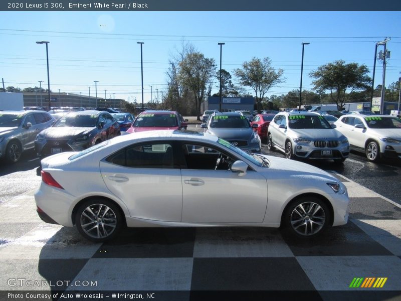 Eminent White Pearl / Black 2020 Lexus IS 300
