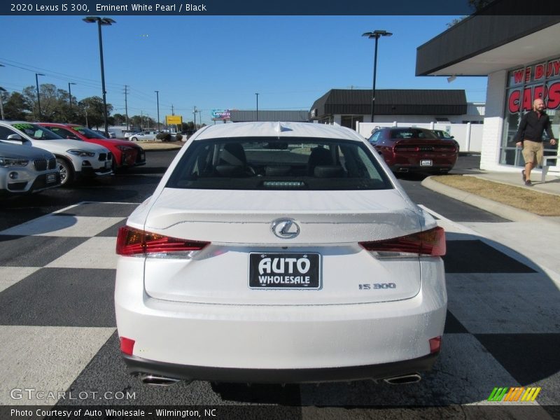 Eminent White Pearl / Black 2020 Lexus IS 300
