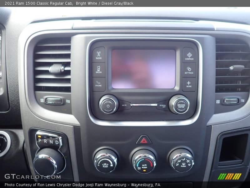 Bright White / Diesel Gray/Black 2021 Ram 1500 Classic Regular Cab