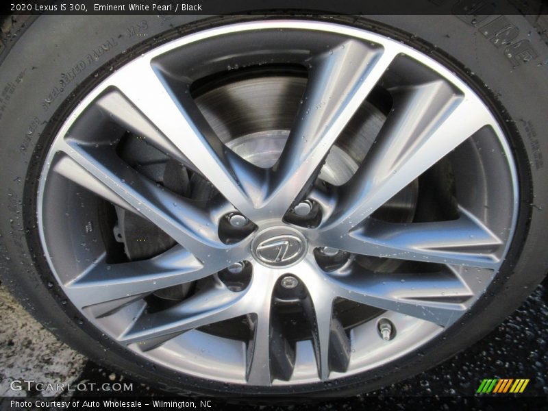 Eminent White Pearl / Black 2020 Lexus IS 300