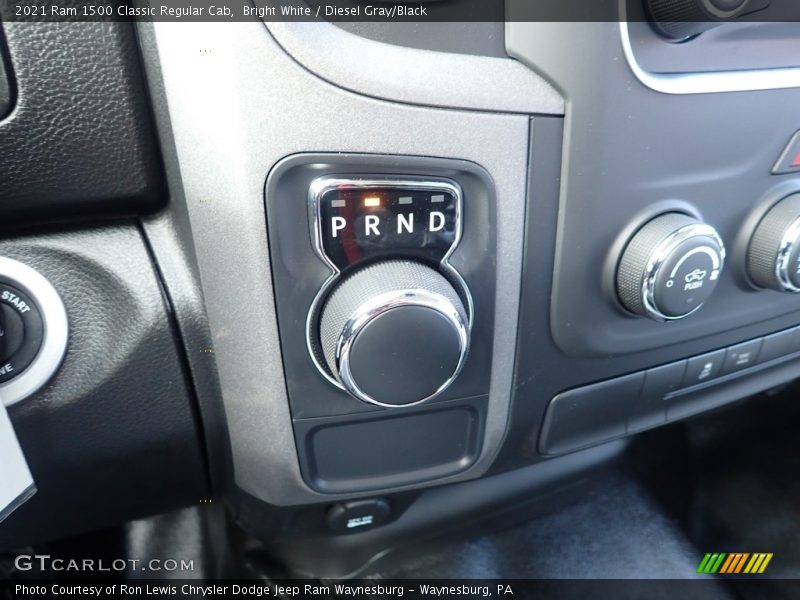 Bright White / Diesel Gray/Black 2021 Ram 1500 Classic Regular Cab