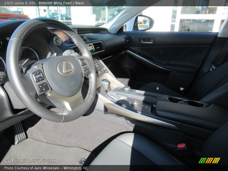Eminent White Pearl / Black 2020 Lexus IS 300