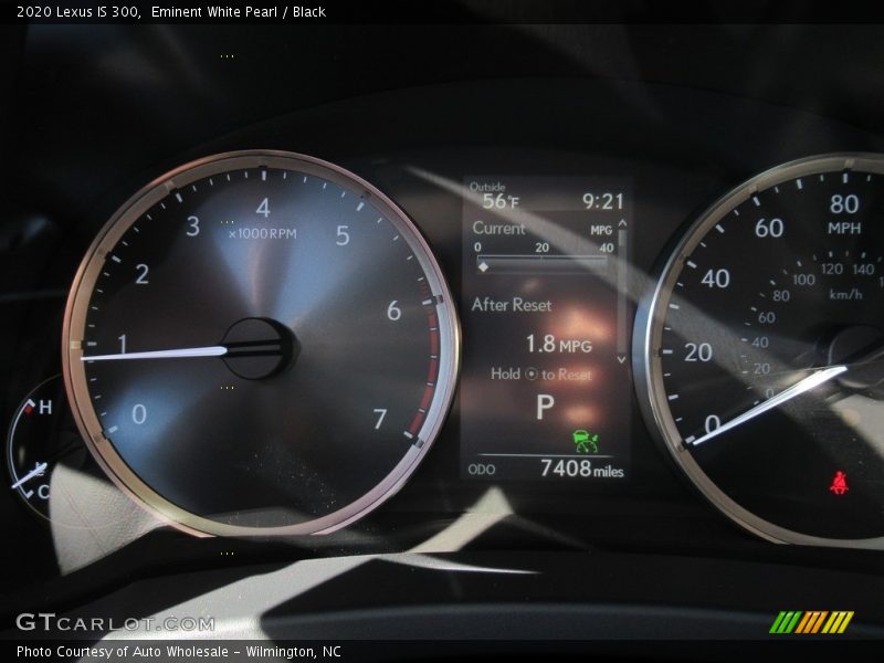 Eminent White Pearl / Black 2020 Lexus IS 300