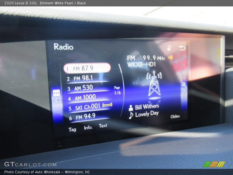 Eminent White Pearl / Black 2020 Lexus IS 300